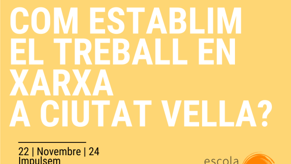 Com establim el treball en xarxa a Ciutat Vella? 