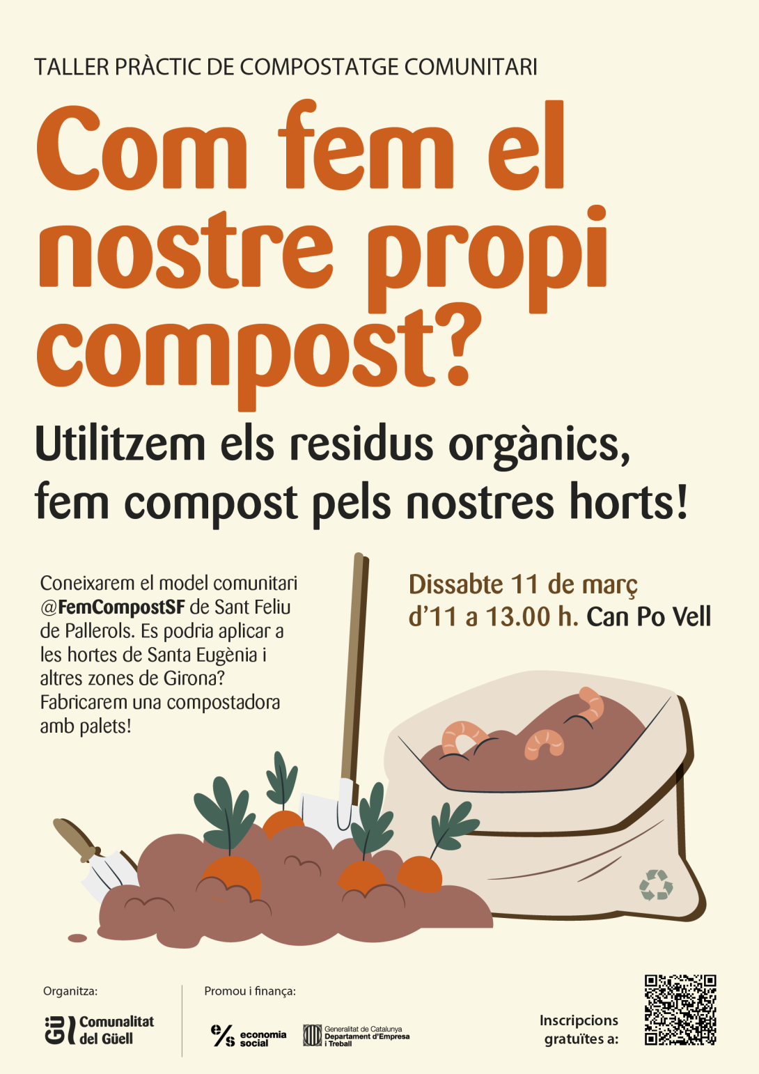Taller de compostatge- Comunalitat del Güell