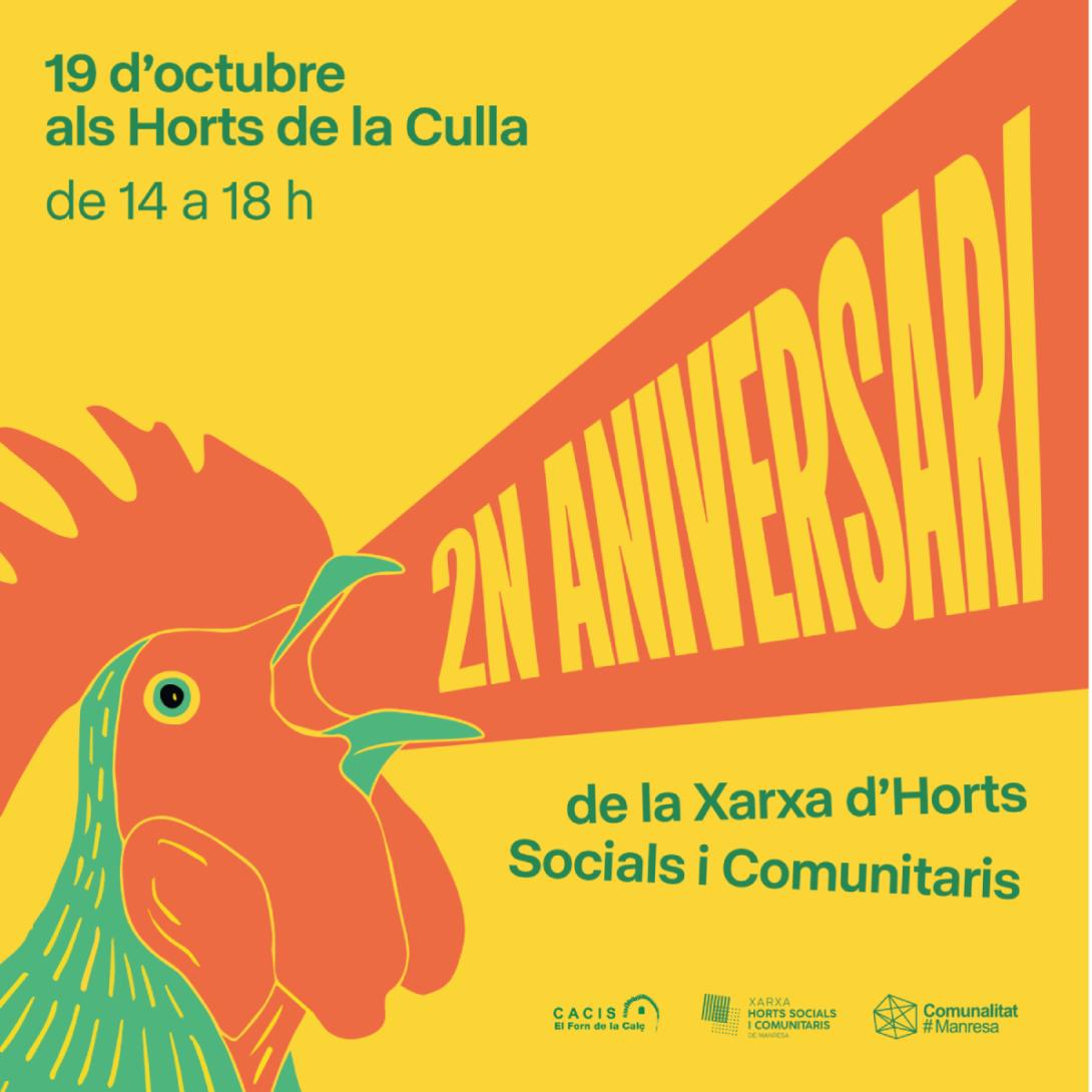 Festa Segon Aniversari Xarxa d’Horts Socials i Comunitaris de Manresa