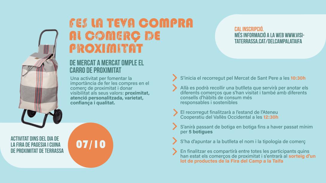 Fes la teva compra al comerç de proximitat